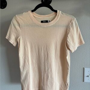 BDG Men's Light Tan Short Sleeve Tee